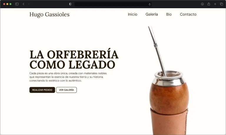 Proyecto Hugo Gassioles